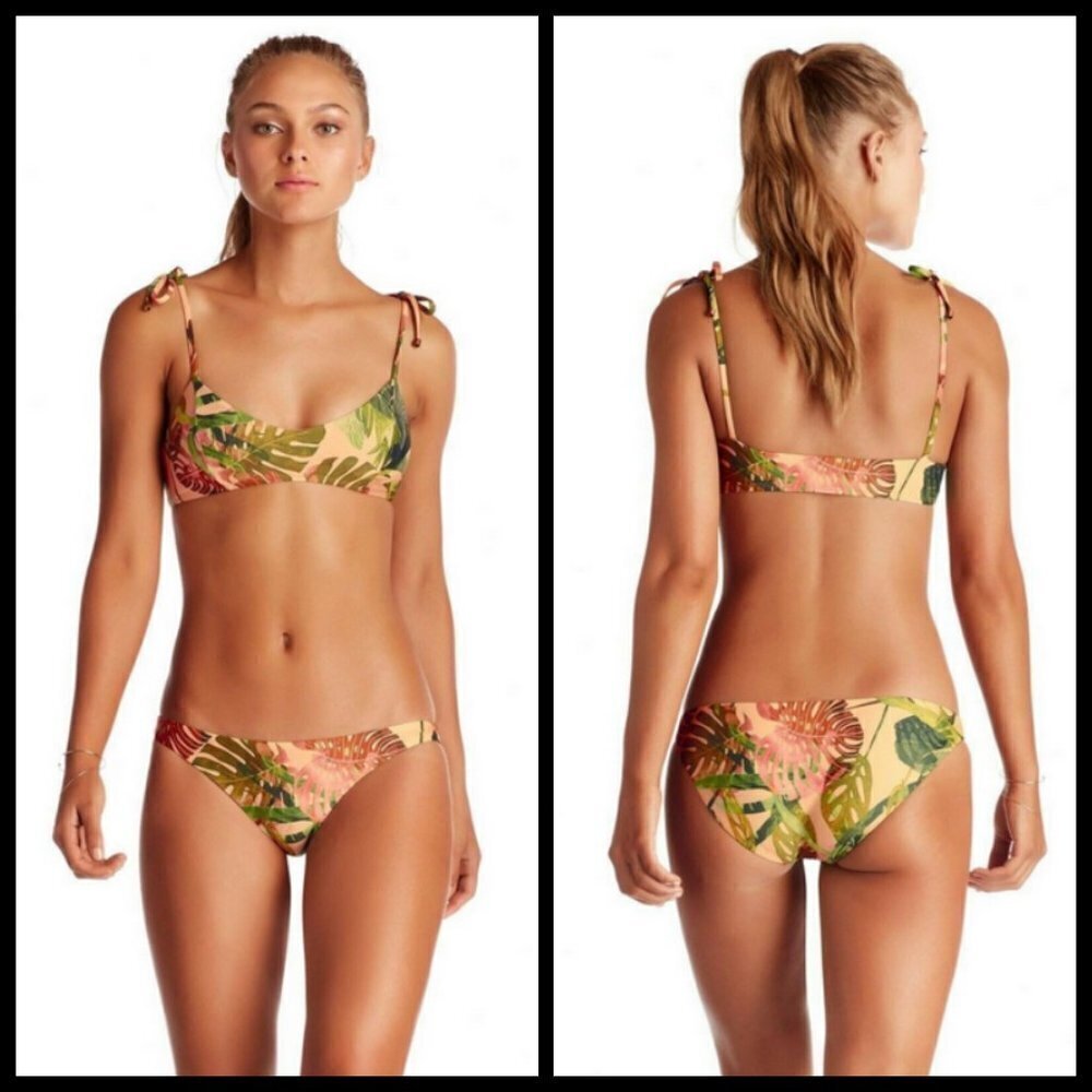 ๐VITAMIN A๐ Bikini Zuma Bralette (12 XL) & Hipster Bottom (10 Large) NWT - Picture 4 of 16